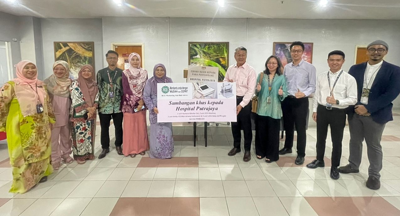 Read more about the article Majlis Penyerahan Sumbangan Peralatan Perubatan Oleh RCE Kepada Hospital Putrajaya